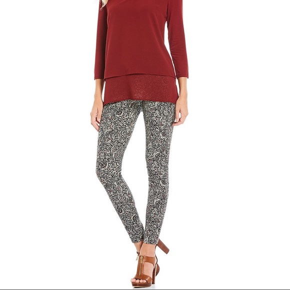 Michael Kors Pants - Michael Kors Block Print Stretch Knit Legging